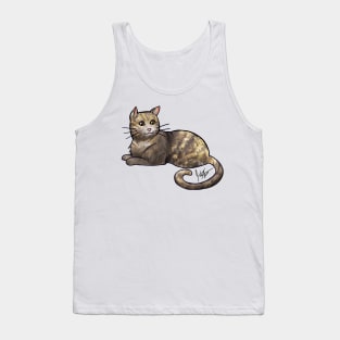 Cat - American Shorthair - Tortoise Shell Tank Top